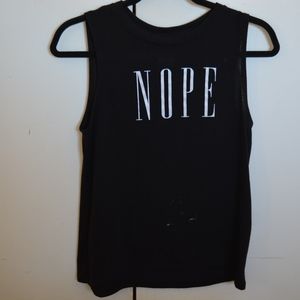 "NOPE" BLACK TANK